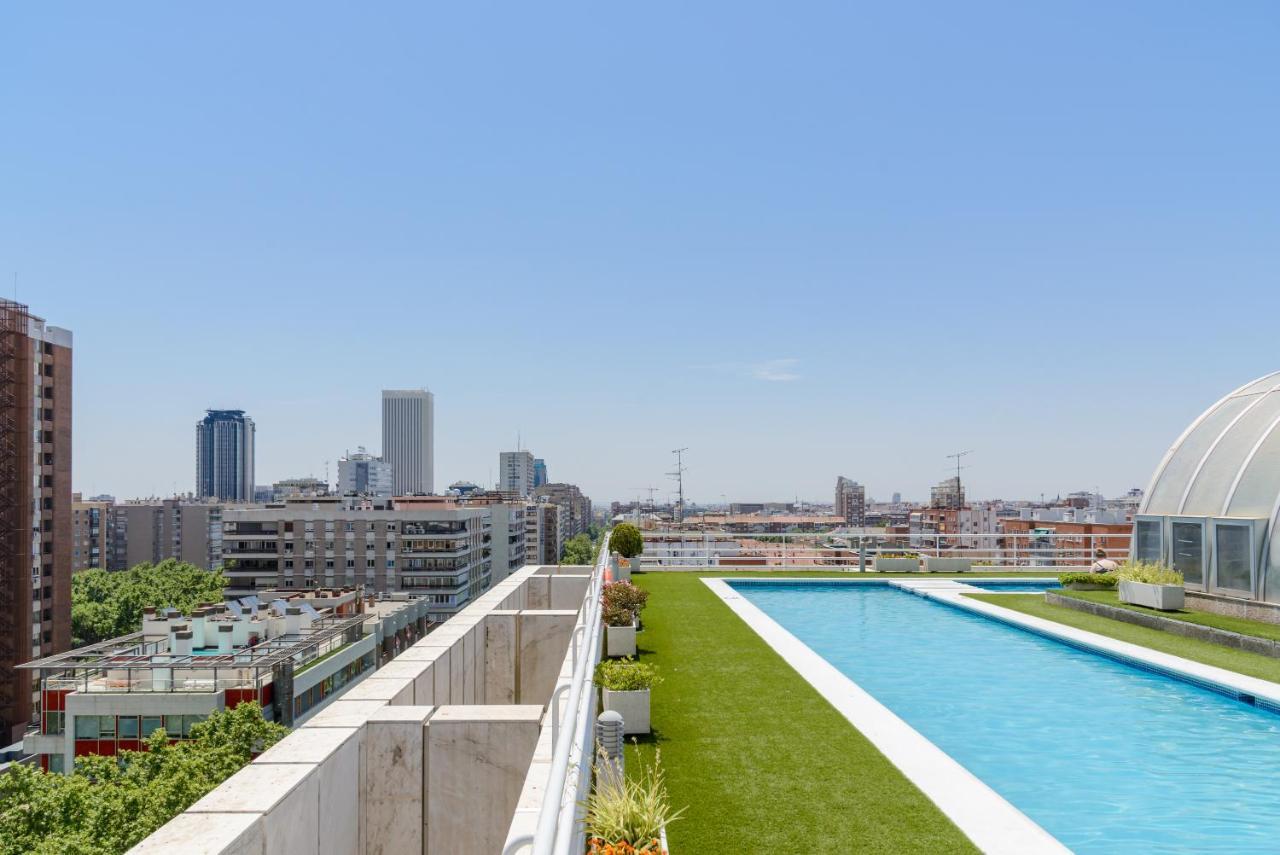 شقة Charming Eurobuilding Skyline مدريد المظهر الخارجي الصورة